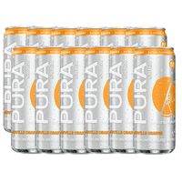 Pura Sparkling Soda - Seville Orange x 12